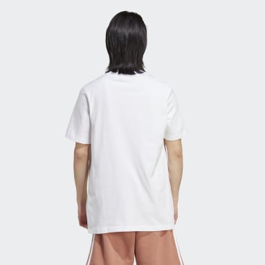 T-shirt Adicolor Classics Trefoil Blanc Hommes Originals