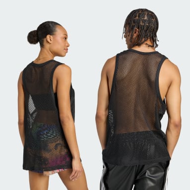 Camiseta Regata de Rede adidas x Jeremy Scott Pride.