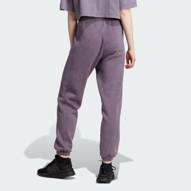 ALL SZN Fleece Washed Bukse Lilla