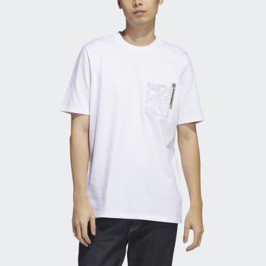 Camiseta City Escape Graphic Pocket Blanco Hombre Sportswear