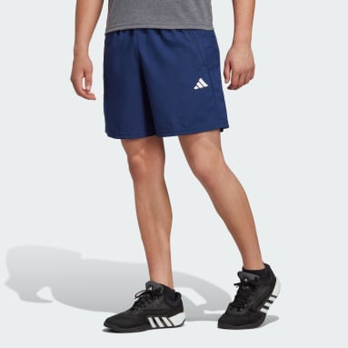 Shorts de Entrenamiento Train Essentials Tejidos Azul Hombre Training