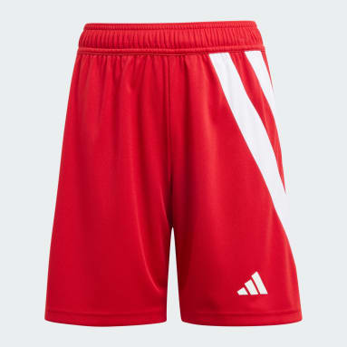 Red sports shorts top