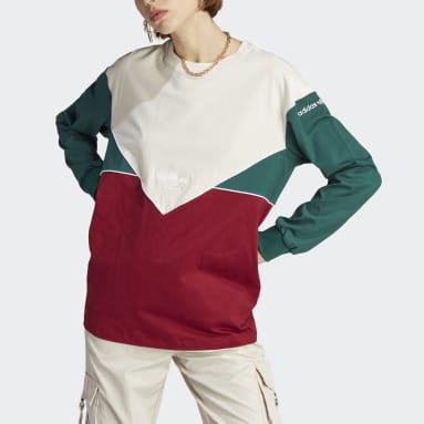 Women's Originals Beige Adicolor Long Sleeve Tee