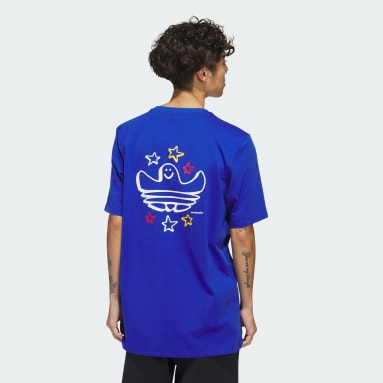 Camiseta manga corta Shmoofoil All Star Azul Hombre Originals