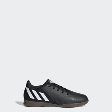all black adidas indoor soccer shoes