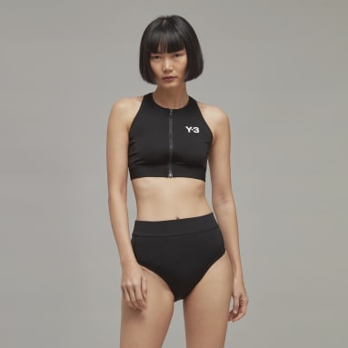 Ženy Y-3 čierna Bikinový top Y-3 Swim