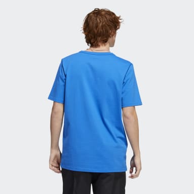 T-shirt épais à poche Shmoofoil Bleu Hommes Originals