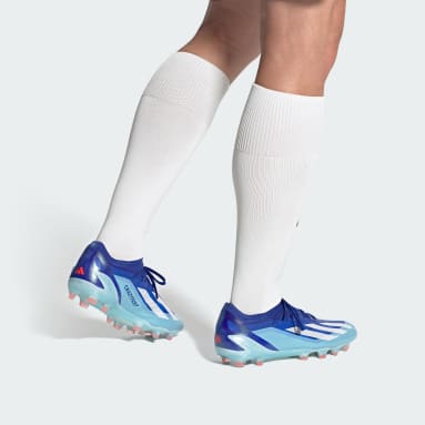 Fodbold Blå X Crazyfast.1 Artificial Grass Football støvler
