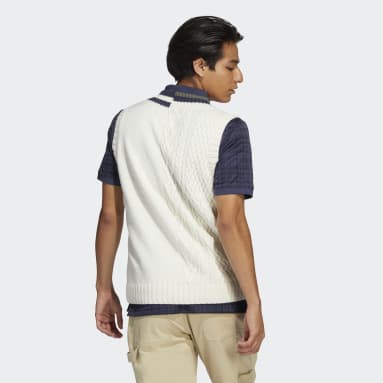 Männer Golf Adicross Sweater Weste Weiß
