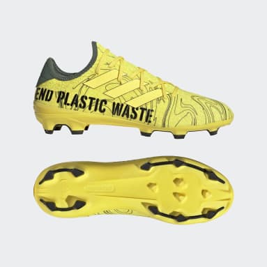 Soccer Yellow Gamemode Knit Firm Ground Cleats