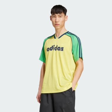 adidas × Jeremy Scott Bone print Track Jacket yellow Size M