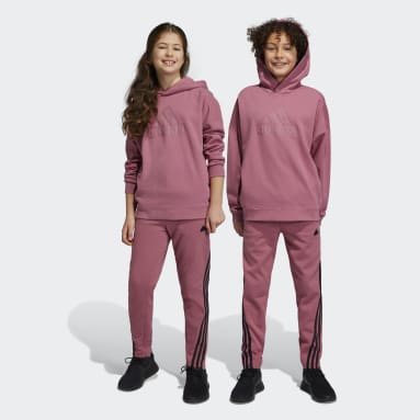 Pantalon hauteur cheville Future Icons 3-Stripes Rose Enfants Sportswear