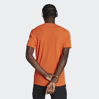 Camisetas naranjas para hombre | adidas