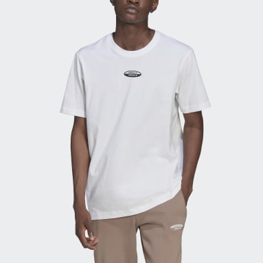 T-shirt graphique R.Y.V. Blanc Hommes Originals