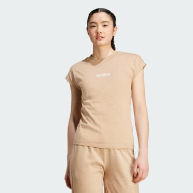 Essentials Linear Cotton T-skjorte