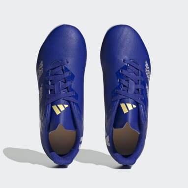 Botas de Rugby Júnior — Piso Mole Azul Criança Rugby