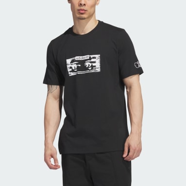 Camiseta Manga Curta Dill Eyes Preto Homem Originals