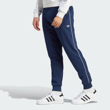 Männer Originals adicolor Trainingshose Blau