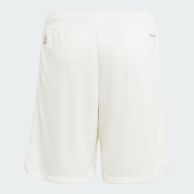 Manchester United 23/24 Tredje Shorts, barn Hvit