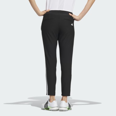 Women Golf Black AEROREADY 3-Stripes Slim 7/8 Pants