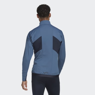 Men TERREX Blue Terrex Xperior Cross-Country Ski Soft Shell Jacket