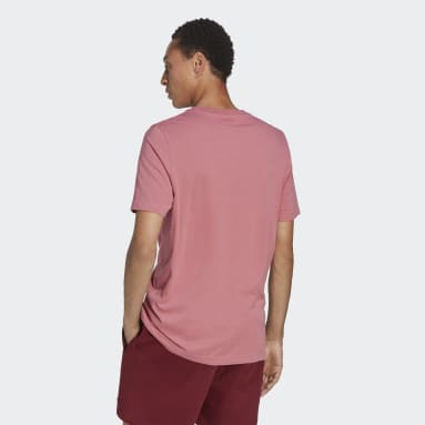 Camiseta Trefoil Essentials Rosa Hombre Originals