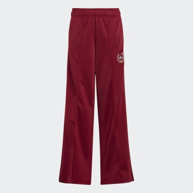 adidas Adicolor SST Track Pants - Red, Kids' Lifestyle