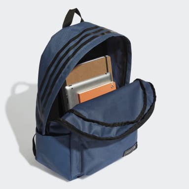 Lifestyle Blue Classic 3-Stripes Backpack