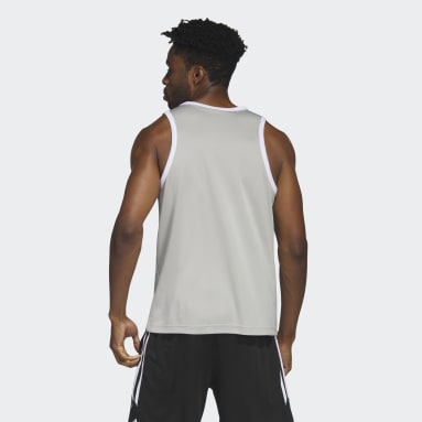 Esqueleto adidas Basketball 3 Rayas Gris Hombre Basketball