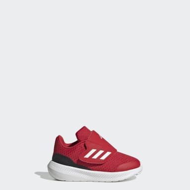 Infant & Toddler Running Red RunFalcon 3.0 Hook-and-Loop Shoes