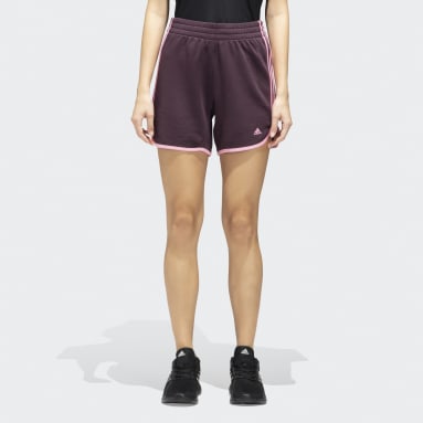 Women Running Red M20 SHORTS