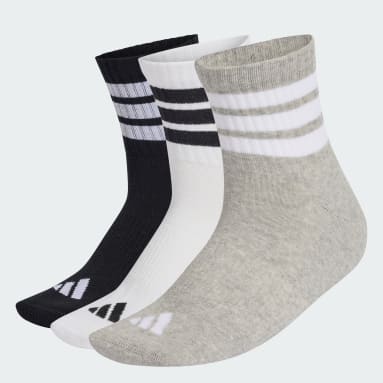 CHAUSSETTES MI-MONTANTES SPORTSWEAR REMBOURRÉES 3 BANDES (3 PAIRES)