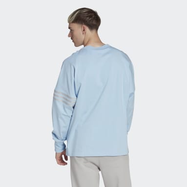 T-shirt à manches longues Adicolor Neuclassics Bleu Hommes Originals