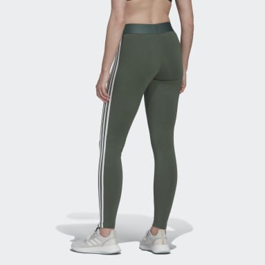 Legging LOUNGEWEAR Essentials 3-Stripes vert Femmes Sportswear