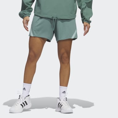 Short Adidas Minimal 2 In 1 Aeroready Feminino - Verde+Branco