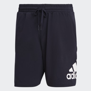 Men Training Blue Essentials Logo Shorts