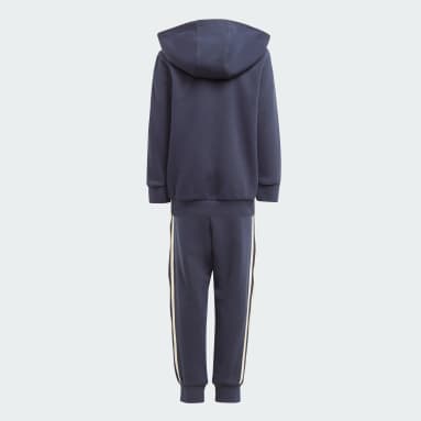 Conjunto sudadera con capucha y pantalón (Niños) Azul Niño Originals