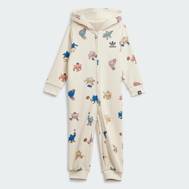 Barn Originals Beige Hooded Joggingställ Barn