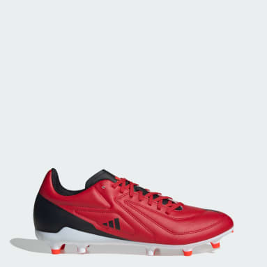 Botas de Rugby RS15 – Piso firme Vermelho Rugby
