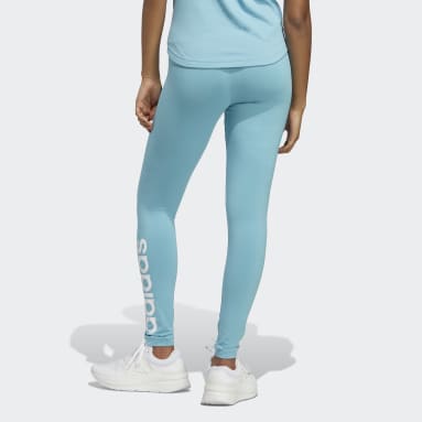 Dam Sportswear Blå LOUNGEWEAR Essentials High-Waisted Logo Leggings