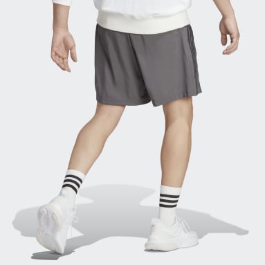 Shorts AEROREADY Essentials Chelsea 3-Stripes Cinza Homem Sportswear