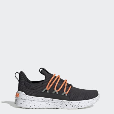 Men Running Grey Lite Racer Adapt 4.0 Cloudfoam Slip-On Shoes
