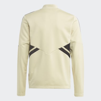 Sudadera entrenamiento Benfica Condivo Beige Niño Fútbol