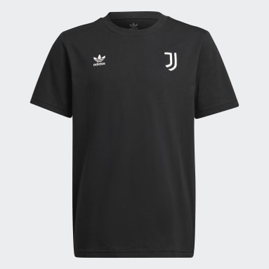 Camiseta Essentials Trefoil Juventus Negro Niño Originals