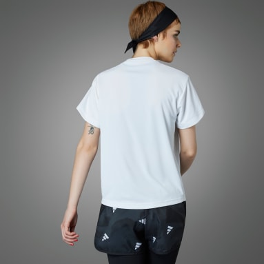 Camiseta Run It Brand Love Blanco Mujer Running