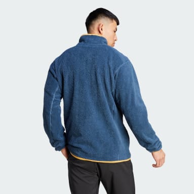 Pullover molleton poils longs Terrex XPLORIC Bleu Hommes TERREX