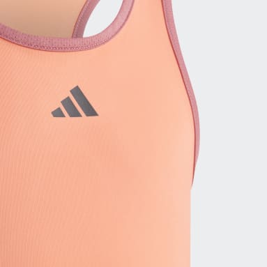 Girls Tennis Orange Club Tennis Dress