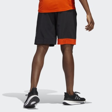 Men's Sportswear Black Stadium Training Shorts with Pockets