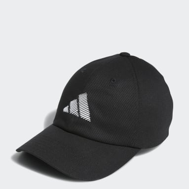 Women's Golf Black Criscross Golf Hat