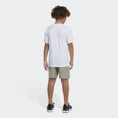 Youth Sportswear Green AEROREADY® Elastic Waistband Escape Woven Shorts